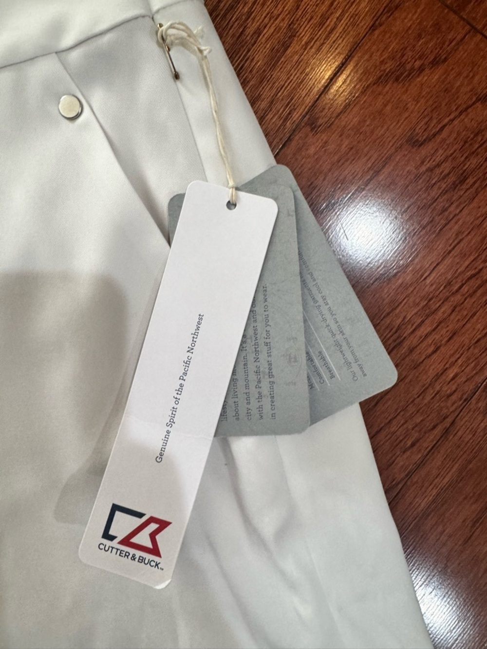 Cutter and Buck White Golf Skort Size 12 - Picture 2 of 5